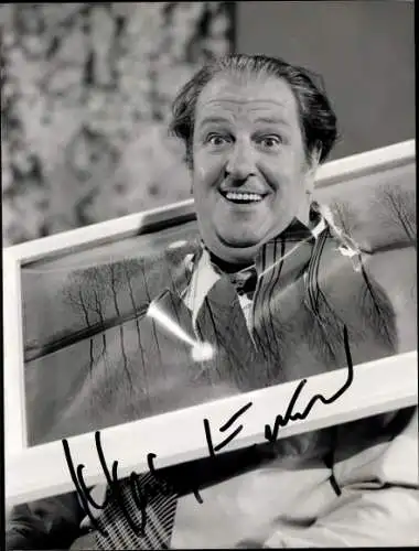 Ak Schauspieler Heinz Eckner, Portrait, Autogramm