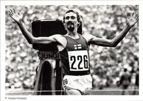 Ak München, Spiele der XX. Olympiade 1972, Leichtathletik, 1500 m Lauf Männer, P. Vasala