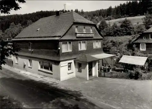 Ak Wurzbach in Thüringen, Gaststätte Heinrichshütte