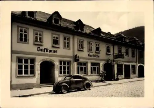 Ak Leutenberg in Thüringen, Gasthaus Garküche