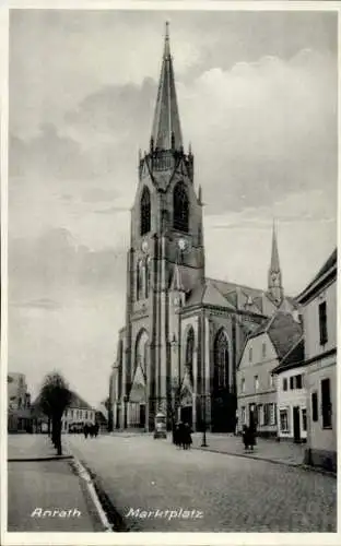Ak Anrath Willich am Niederrhein, Marktplatz