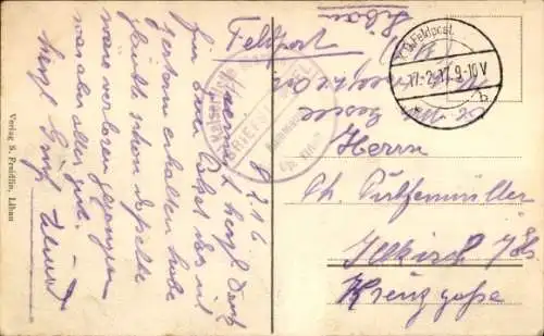 Ak Liepaja Libau Lettland, Hafenpartie, marschierende Soldaten