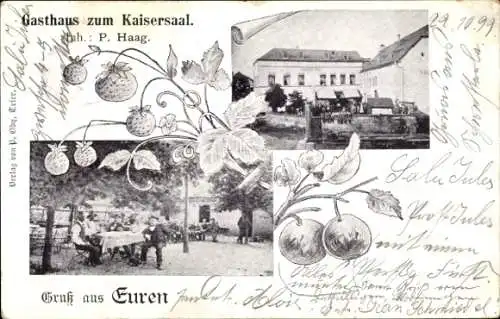 Ak Euren Trier an der Mosel, Gasthaus zum Kaisersaal