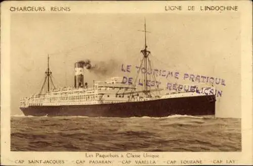 Ak Single Class Liners, Cap Saint Jacques, Cap Padaran, Compagnie des Chargeurs Réunis