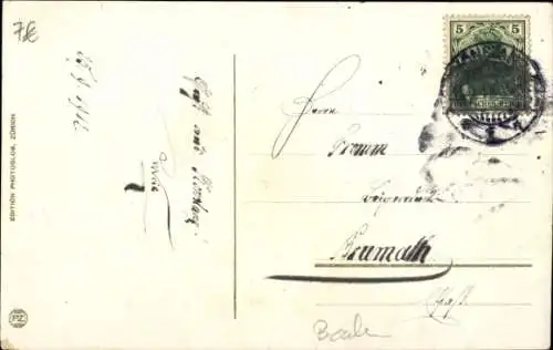 Ak Bodensee, Dampfer Rhein