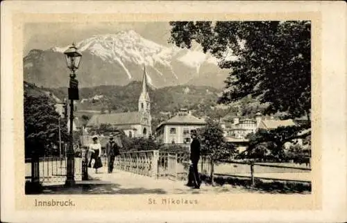 Ak Innsbruck in Tirol, St. Nikolaus