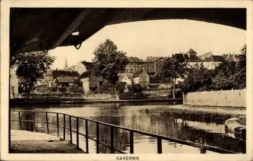 Ak Saverne Zabern Elsass Bas Rhin, Teilansicht