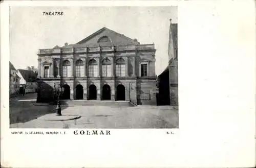 Ak Colmar Kolmar Elsass Haut Rhin, Theater