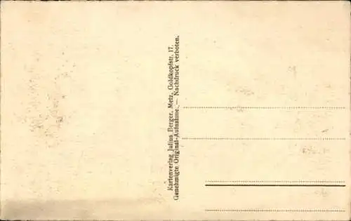 Ak Gondrecourt Meuse, Panorama, Ruinen, I. WK