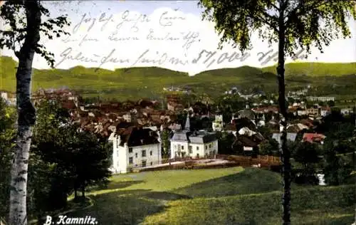 Ak Kamienica Kamnitz Schlesien, Panorama