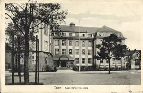 Ak Trier in Rheinland Pfalz, Kunstgewerbeschule