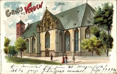 Litho Verden an der Aller, Dom