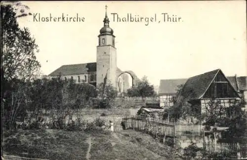 Ak Thalbürgel Bürgel in Thüringen, Klosterkirche