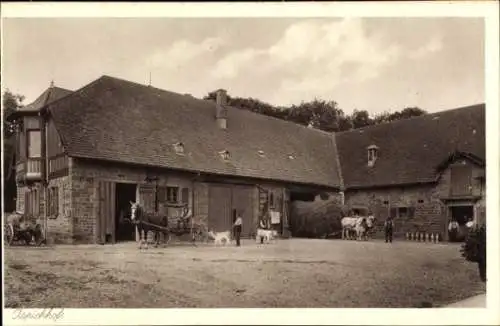 Ak Ottersweier in Baden Württemberg, Kreispflegeanstalt Hub, Aspichhof