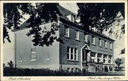 Ak Bad Nenndorf an der Weser, Hotel Nenndorfer Höhe