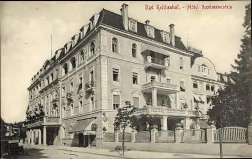 Ak Bad Reichenhall in Oberbayern, Hotel Axelmannstein