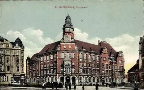 Ak Gelsenkirchen im Ruhrgebiet, Hauptpost