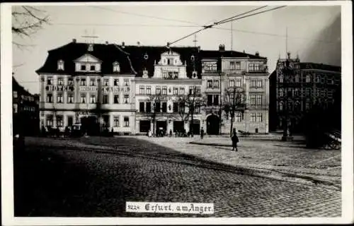 Foto Ak Erfurt in Thüringen, Anger, Hotel Deutscher Kaiser