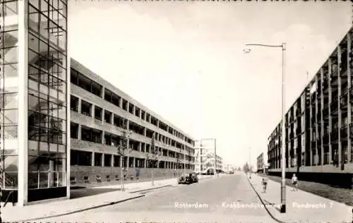 Ak Rotterdam Südholland Niederlande, Krabbendijkestraat, Pendrecht 7