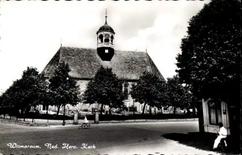 Ak Witmarsum Fryslân Niederlande, Kirche