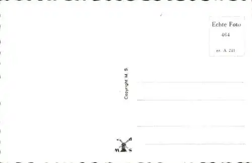 Ak Witmarsum Fryslân Niederlande, Kirche