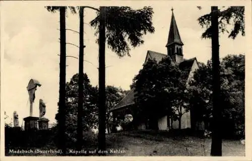 Ak Medebach im Sauerland, Kapelle auf dem Kahlen