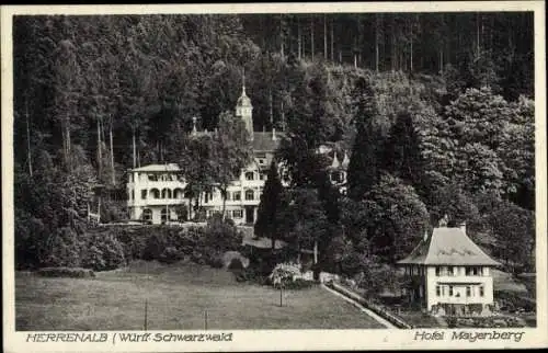 Ak Bad Herrenalb im Schwarzwald, Hotel Mayenberg