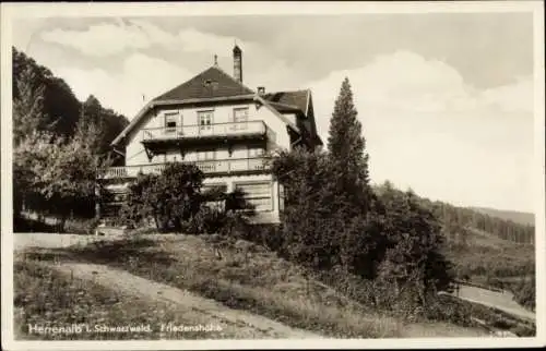 Ak Bad Herrenalb im Schwarzwald, Friedenshöhe