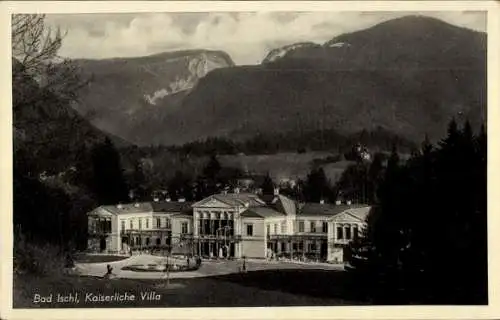 Ak Bad Ischl in Oberösterreich, Kaiserliche Villa