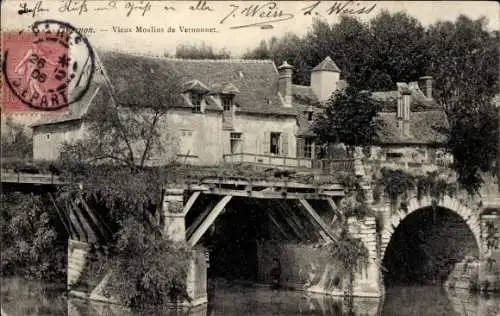 Ak Vernon Eure, Vieux Moulins de Vernonnet