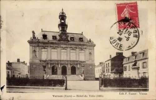 Ak Vernon Eure, Rathaus