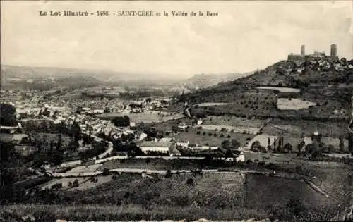 Ak Saint Céré Lot, Vallee de la Bave