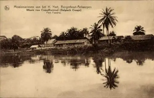 Ak Mbandaka Coquilhatville DR Kongo Zaire, Missionarissen van het H. Hart, Borgerhout