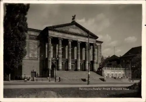 Ak Poznań Posen, Reichsgautheater