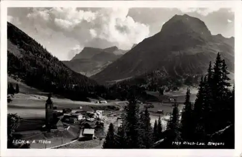 Ak Lech am Arlberg Vorarlberg, Gesamtansicht