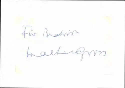 51 Stücke Autogramme Schauspieler