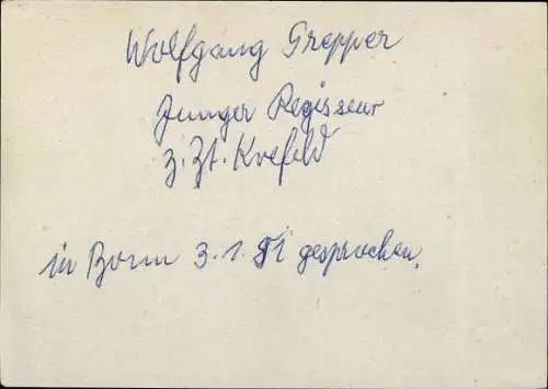 51 Stücke Autogramme Schauspieler