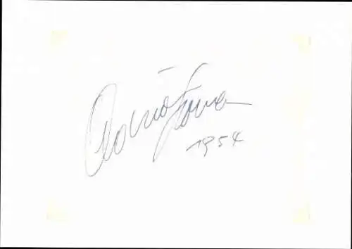 50 Stücke Autogramme Schauspieler