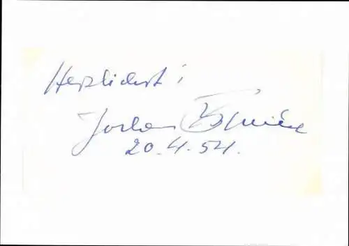 50 Stücke Autogramme Schauspieler