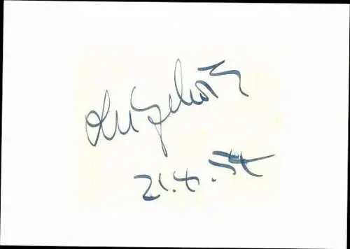 49 Stücke Autogramme Schauspieler