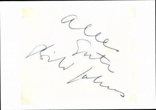 49 Stücke Autogramme Schauspieler