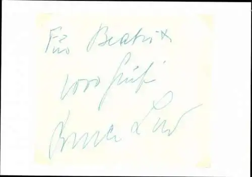 51 Stücke Autogramme Schauspieler