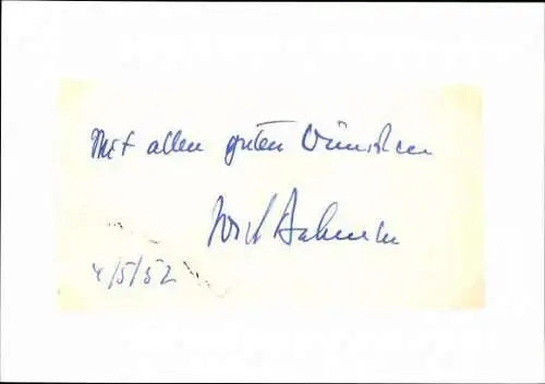 50 Stücke Autogramme Schauspieler