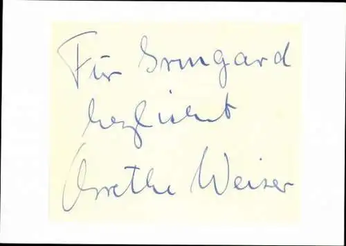 50 Stücke Autogramme Schauspieler