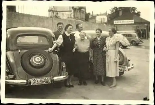 Set von 23 Fotos Auto, Steiger-Martini, BMW Dixi, Opel Super 6...