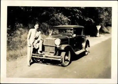 Set von 23 Fotos Auto, Steiger-Martini, BMW Dixi, Opel Super 6...