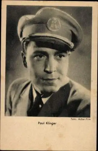 Ak Schauspieler Paul Klinger, Portrait, Ross Verlag