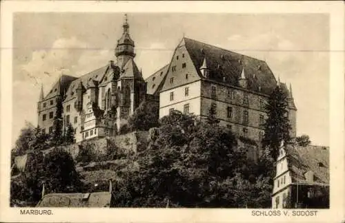 Bahnpoststempel Magdeburg, Zug 461, 1.6.26 auf Ak