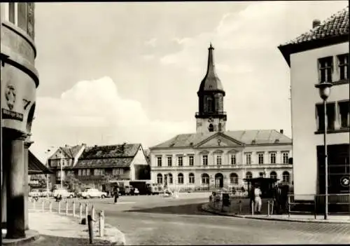 Ak Haldensleben Sachsen Anhalt, Friedrich Engels Platz