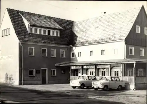 Ak Waltersdorf Großschönau, Betriebsferienheim der VEB (K) Bau Niesky, Trabant